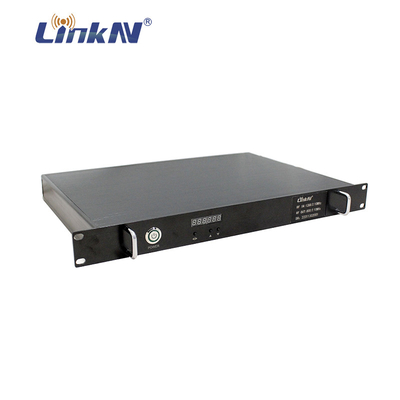 Nadajnik wideo 1U COFDM HDMI SDI do montażu w szafie AC 100-240 V Regulowana przepustowość