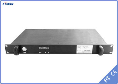 Odbiornik wideo COFDM 1U do montażu w szafie, HDMI SDI CVBS (NTSC / PAL) Podwójne anteny