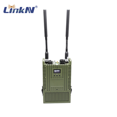 IP MESH Radio Dane wideo MANET 4W MIMO 4G GPS / BD PPT WiFi Szyfrowanie AES Zasilanie bateryjne IP66