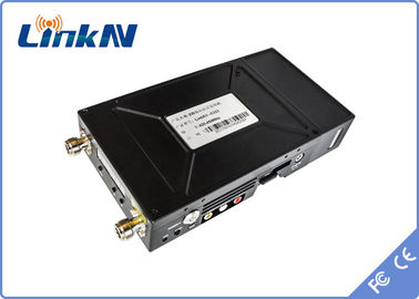 Wojskowy bezprzewodowy system wideo dalekiego zasięgu COFDM HDMI i CVBS H.264 Zasilanie bateryjne o niskim opóźnieniu