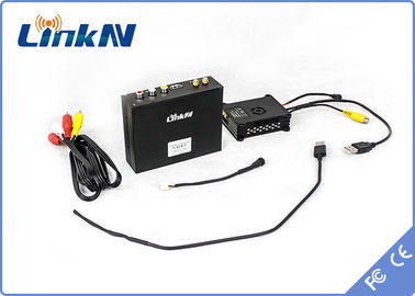 10 km Mini bezprzewodowy nadajnik audio-wideo COFDM o niskim opóźnieniu Szyfrowanie H.264 AES256