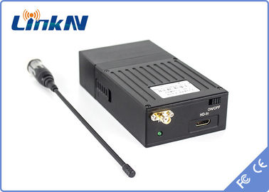 1 km szpiegowski nadajnik wideo COFDM Niskie opóźnienie H.264 Wysokie bezpieczeństwo Szyfrowanie AES256 200-2700 MHz