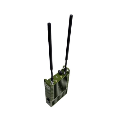 Military Tactical IP66 MESH Radio Multi Hop 82Mbps MIMO AES Enrcyption z baterią