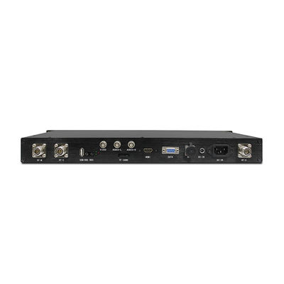 Odbiornik wideo COFDM 1U do montażu w szafie SDI Odbiór różnorodności HDMI 300-2700 MHz