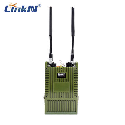 Policyjne IP66 Tactical MESH Radio 4G GPS/BD PPT WiFi Szyfrowanie AES z cyfrowym wskaźnikiem LCD i zasilaniem bateryjnym