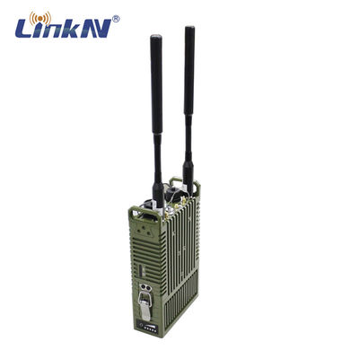Policyjne IP66 Tactical MESH Radio Szyfrowanie AES z cyfrowym wskaźnikiem LCD i zasilaniem bateryjnym 4G GPS/BD PPT WiFi