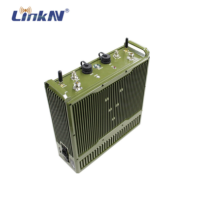 Wytrzymałe wojskowe radio MESH 10 W integruje stację bazową 10 W LTE AES IP66 DC 14,8 V