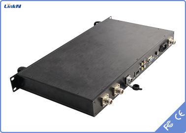 LKAV1302 Zręczny 1U Rack Mount 2-8MHz Przepustowość niskiego opóźnienia odbiornik COFDM
