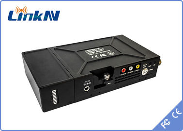 Wojskowy bezprzewodowy system wideo dalekiego zasięgu COFDM HDMI i CVBS H.264 Zasilanie bateryjne o niskim opóźnieniu
