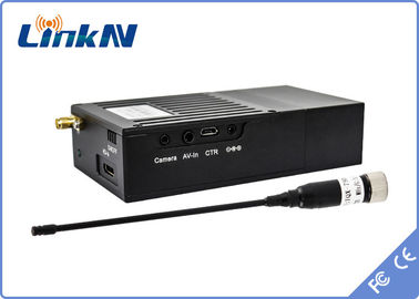 Mini Spy Video Transmitter Police  COFDM Low Delay H.264 High Security AES256 Encryption Battery Powered