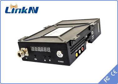 Taktyczny cyfrowy nadajnik wideo COFDM FHD CVBS Zasilany bateryjnie 1-2 km Niskie opóźnienie NLOS