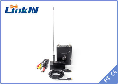 Taktyczny bezprzewodowy nadajnik wideo Aduio COFDM HDMI i CVBS AES256 szyfrowanie dwukierunkowy domofon