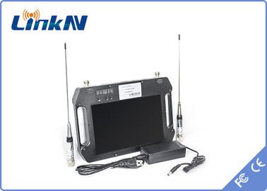Przenośny bezprzewodowy odbiornik wideo FHD CVBS COFDM QPSK H.264 z wyświetlaczem 10,1&quot; i baterią