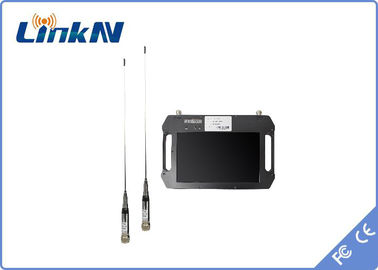 Odbiornik wideo COFDM zasilany baterią HDMI CVBS z rozdzielczością odbioru wyświetlacza AES256 DC 12V