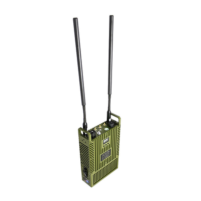 Wojskowy Manpack MANET Radio 43dBm AES256 FHSS Frequency Hopping AES256