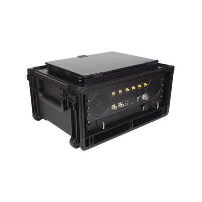 Trójekranowa stacja dowodzenia 43dBm MANET FHSS IP Mesh Radio