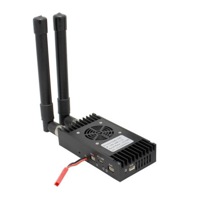 Kompaktny łącze danych UAV z Ethernet Video w AES 128-bit 320mw moc wyjściowa
