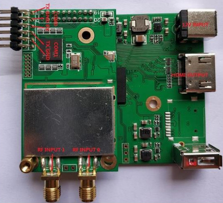 LKAV6201 HDMI SDI COFDM Moduł odbiornika PCBA do transmisji wideo