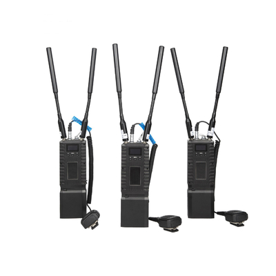 70MHz-6GHz FPGA Frequency Hopping MESH Radio Przenośne radio taktyczne dla systemu pozycjonowania GPS / BD