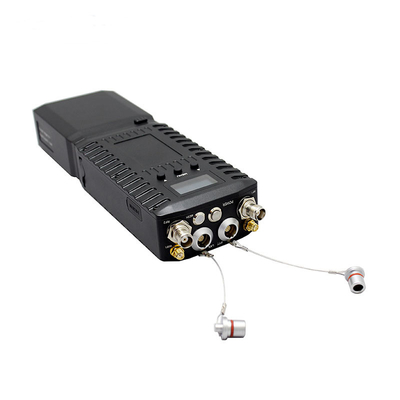 70MHz-6GHz FPGA Frequency Hopping MESH Radio Przenośne radio taktyczne dla systemu pozycjonowania GPS / BD