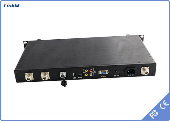 Wytrzymały samochodowy odbiornik wideo FHD HDMI SDI CVBS COFDM AES256 300-2700MHz