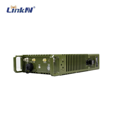 Styl wojskowy 40dBm Multi hop 82Mbps IP MESH Radio High Power DC 24V
