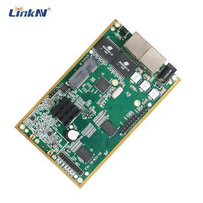 Taktyczny moduł radiowy MESH OEM 2.4GHz 1W MIMO AES256 Szyfrowanie 96Mbps Mały rozmiar Lekki