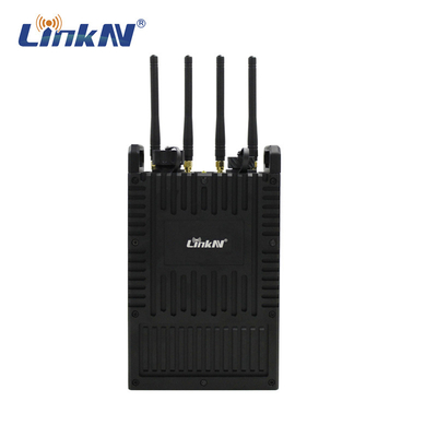 Bezpłatny 5G Manpack Radio 4T4R HDMI &amp; LAN DC-12V RTSP RTMP ONVIF TS UDP