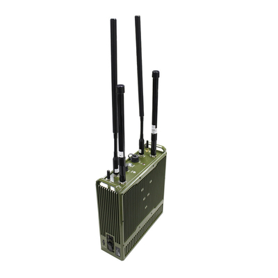 Taktyczne radio IP66 40dBm MESH integruje szyfrowanie AES stacji bazowej 40dBm LTE z baterią