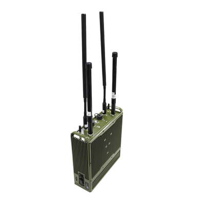 Taktyczne radio IP66 10W MESH integruje szyfrowanie AES stacji bazowej 10W LTE z baterią