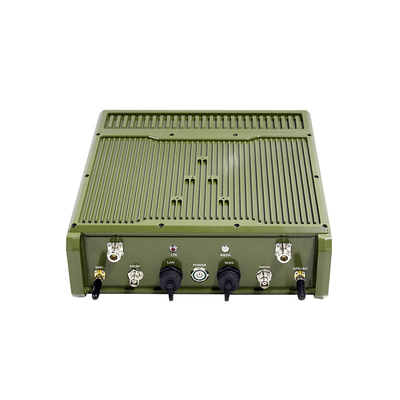Taktyczne radio IP66 10W MESH integruje szyfrowanie AES stacji bazowej 10W LTE z baterią