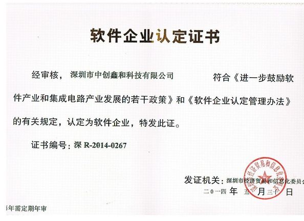 Chiny LinkAV Technology Co., Ltd Certyfikaty
